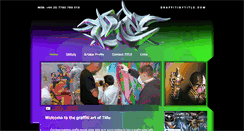 Desktop Screenshot of graffitibytitle.com
